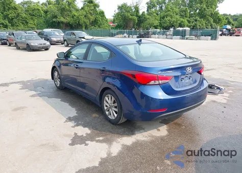 2015 Hyundai Elantra Se из США, поврежденный, VIN 5NPDH4AE9FH583692